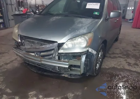 2007 Honda Odyssey Ex from USA, damaged, VIN 5FNRL38487B026512